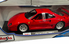 Maisto Ferrari F40 1987 1:18 Diecast Car Red Special Ed Boxed. Fast Shipping picture