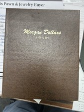 COMPLETE MORGAN DOLLAR DATE/Mint SET DANSCO ALBUM #7178- 48 Total Coins W/keys picture