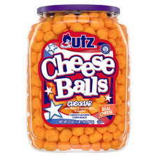 Utz Cheese Balls, 23 oz Barrel picture
