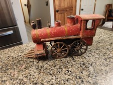 EXTREMELY RARE VINTAGE 1880's David Clark Hill Climber Train Engine 13
