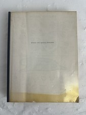 Vintage 1961 Vietnam War Era School Of Marine Stewards Recipe Cook Book picture