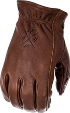 Highway 21 Men's Louie Motorcycle Gloves Brown Size X-Large picture