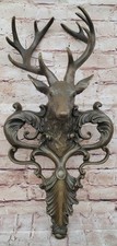 Caribou Elk Stag Buck Bronze Sculpture Trophy Hunter by Kauba Hot Cast Figurine picture