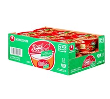 Nongshim Bowl Noodle Spicy Kimchi Ramyun Ramen Noodle Soup Bowl, 3.03oz X 12 Cou picture