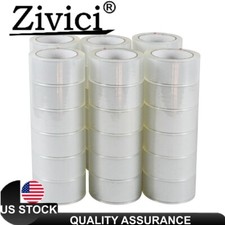72 Rolls Shipping Packaging Box Packing Sealing Tape 2 mil 2