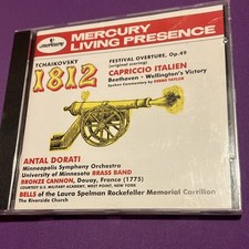 Mercury Living Presence Tchaikovsky 1812/Capriccio/Beethoven Dorati CD 1995 picture
