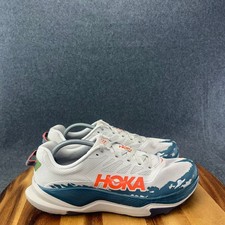 Hoka Torrent 4 Mens Trail Running Shoes PTYB 1155115 Grey Teal Orange Size 11 D picture