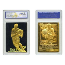 RARE* Graded Gem Mint 10 - KOBE BRYANT 1996 Skybox 23K Black Gold ROOKIE Card RC picture