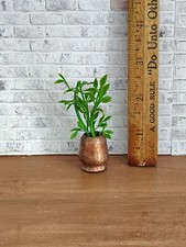 Vintage Copper Vase Dollhouse Miniature 1:12 picture