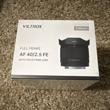 Viltrox FE AF 40mm f/2.5 Full Frame Prime Lens Sony E-Mount 58mm Metal picture