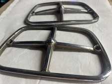 1969-73 Pontiac Firebird Trans Am, SET Turn Signal OEM GM Parking Light BEZELS  picture