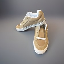 Vans Chukka Push Kids Junior 5.5 Khaki True White Skate Shoes VN000SHY5SN NIB picture