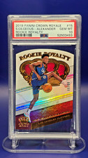 Shai Gilgeous-Alexander 👑 POP 1 2018 Crown Royale Rookie Royalty /99 PSA 10 RC picture