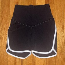Aerie Women's Black and Brown Shorts picture