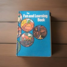Vintage 1974 The Fun and Learning Book Hardcover Danbury Press Retro Childrens picture