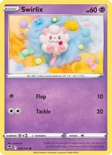 Swirlix - 083/195 - Common (Near Mint) Silver Tempest - Psychic Pokémon picture