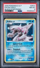 2008 POKEMON DIAMOND & PEARL BLACK STAR PROMO #DP27 PALKIA-HOLO PSA 8 NEW CERT picture