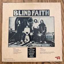 Blind Faith Self Titled Vinyl LP Banned Cover RS 1-3016 1978 Reissue - EX/NM picture