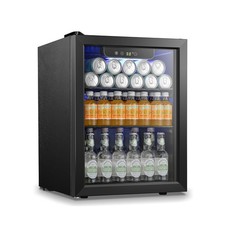Antarctic Star Beverage Refrigerator Cooler 68 Can, Mini Fridge with Glass Do... picture