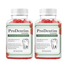 2-Pack Prodentim Gummies Dental Supplement for Teeth and Gums 120 Gummies picture