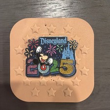2025 Disney Parks Disneyland Resort Mickey Mouse Fireworks Dated Year Pin  picture