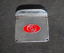 Early KW Truck Running Board Foot Step Plates Set 2pcs Alloy Metal picture