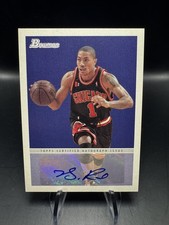 2009-10 Bowman '48 - '48 Autographs Derrick Rose #48A-DR Auto Bulls MVP picture