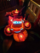 2026 Disney Parks Cars Lightning McQueen Light-Up Popcorn Bucket IN HAND picture