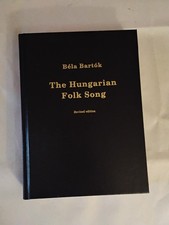 The Hungarian Folk Song By Bela Bartok Revised Edition picture