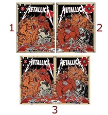 Metallica Live At Sphere Las Vegas 2026 Week 2 Night 1 And 2 Poster picture