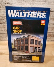 Walthers 933-3040 HO Scale Car Shop Cornerstone Series Plastic Building picture