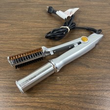InStyler Tre Milano 3 in 1 Rotating Hair Straightening Curling Hot Iron IS1001 picture