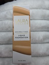 Laura Geller Double Take Liquid Foundation - Light - Full Coverage 1 fl oz NIB picture