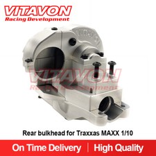 Vitavon CNC Alu7075 Redesigned Rear Bulkhead For Traxxas MAXX 1/10  MAXX/Slash picture