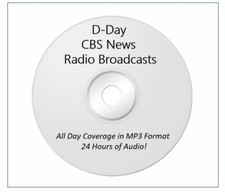 D-Day Invasion Radio News Broadcasts, 24hrs on CD MP3 Audio,World War 2 Normandy picture