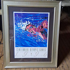 Centennial Olympic Games 2 Atlanta 1996 Matted & Framed Art Prints Set Portrait picture