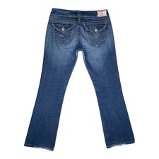 Vintage True Religion Bootcut Jeans Becky Made In USA Jeans Women's Size 30 picture
