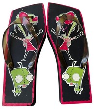 Nickelodeon's Invader ZIM TV Series Sandals Adult Unisex Size M 6.5-7.5 (READ) picture