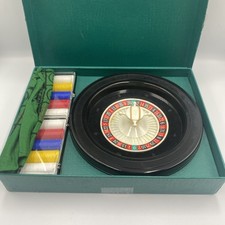 Vintage Royal Roulette Set Crisloid Plastics Feature Game Toy In Original Box  picture