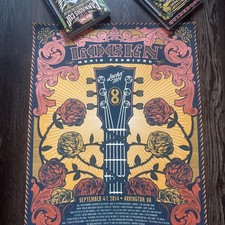 Lockn Music Festival VA Poster 2014 Numbered status Serigraph Interlockn RARE picture