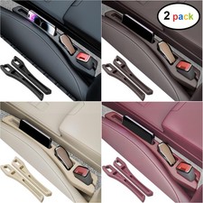 2PCS Car Seat Gap Filler Organizer Storage Universal Gap Plug Blocker Anti-Drop picture