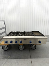 Thermador 48’ PC484GEBS Natural Gas Cooktop 4 Burners Manual w/ Grill& Griddle picture