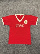 VTG 1989-1990 Original Benfica Soccer Jersey Red Home Mens Size Medium picture