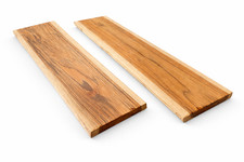 Teak Wood Live Edge Slabs - 1.25