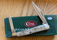 1st PROD RUN CASE STAG MINI COPPERHEAD KNIFE NEVER USED IN BOX #52109X SS BRST2 picture