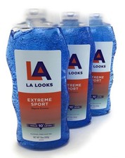 L.A. LOOKS SPORT XTRME HLD GEL 20 OZ (Pack of 3) picture