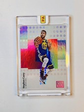 2017 Stephen Curry Art Card MVP NBA Golden State Warriors RARE Encased 🔥 picture