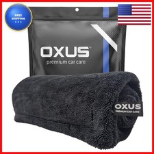 OXUS 1300 GSM Microfiber Car Drying Towel 24x36 in Double Sided Twisted Loop picture