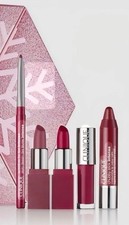 CLINIQUE LIP LOOKS TO GIVE & GET Star Berries, 5 pc SET 2019 - NEW IN BOX picture