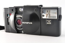 [N MINT] Olympus XA Rangefinder Film Camera 35mm w/A11 Flash From JAPAN #2257 picture